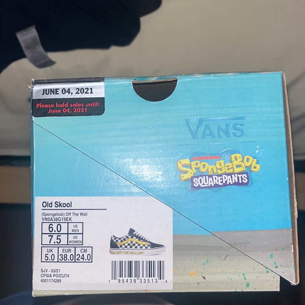 SpongeBob x vans old skools